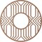 Ekena Millwork Empire Wood Fretwork Pierced Ceiling Medallion, Wood (Paint Grade), 22"OD x 8"ID x 3/8"T CMWP22X22X0375EPMF - alternate 2